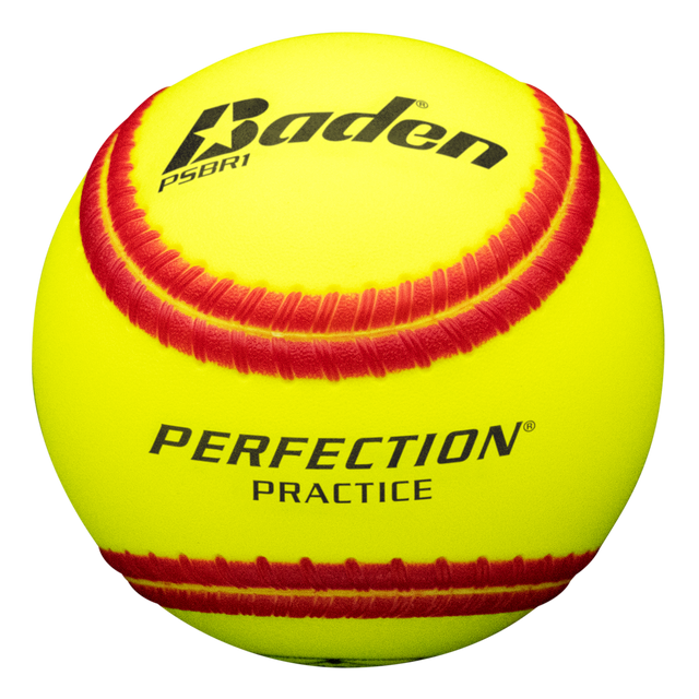 Ballistic Fastpitch Training Softballs, waterproof one-piece .47/375 practice softball, 1 dozen.