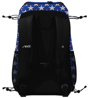 Limited Edition Axe Batpack, USA, back view.
