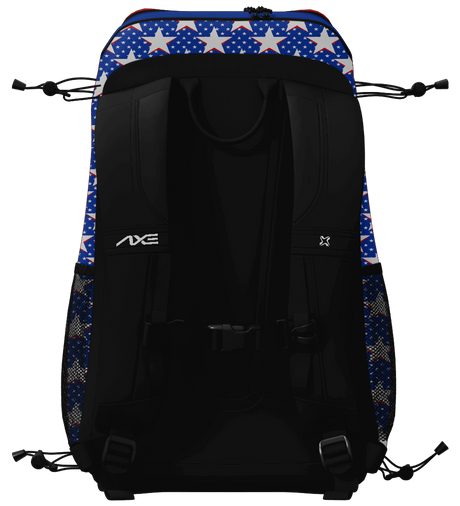 Limited Edition Axe Batpack, USA, back view.