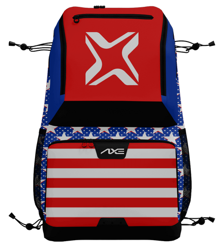 Limited Edition Axe Batpack, USA, front view - alternate.