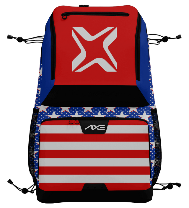 Limited Edition Axe Batpack, USA, front view.