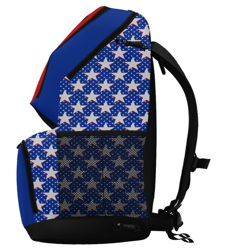Limited Edition Axe Batpack, USA, left side view.