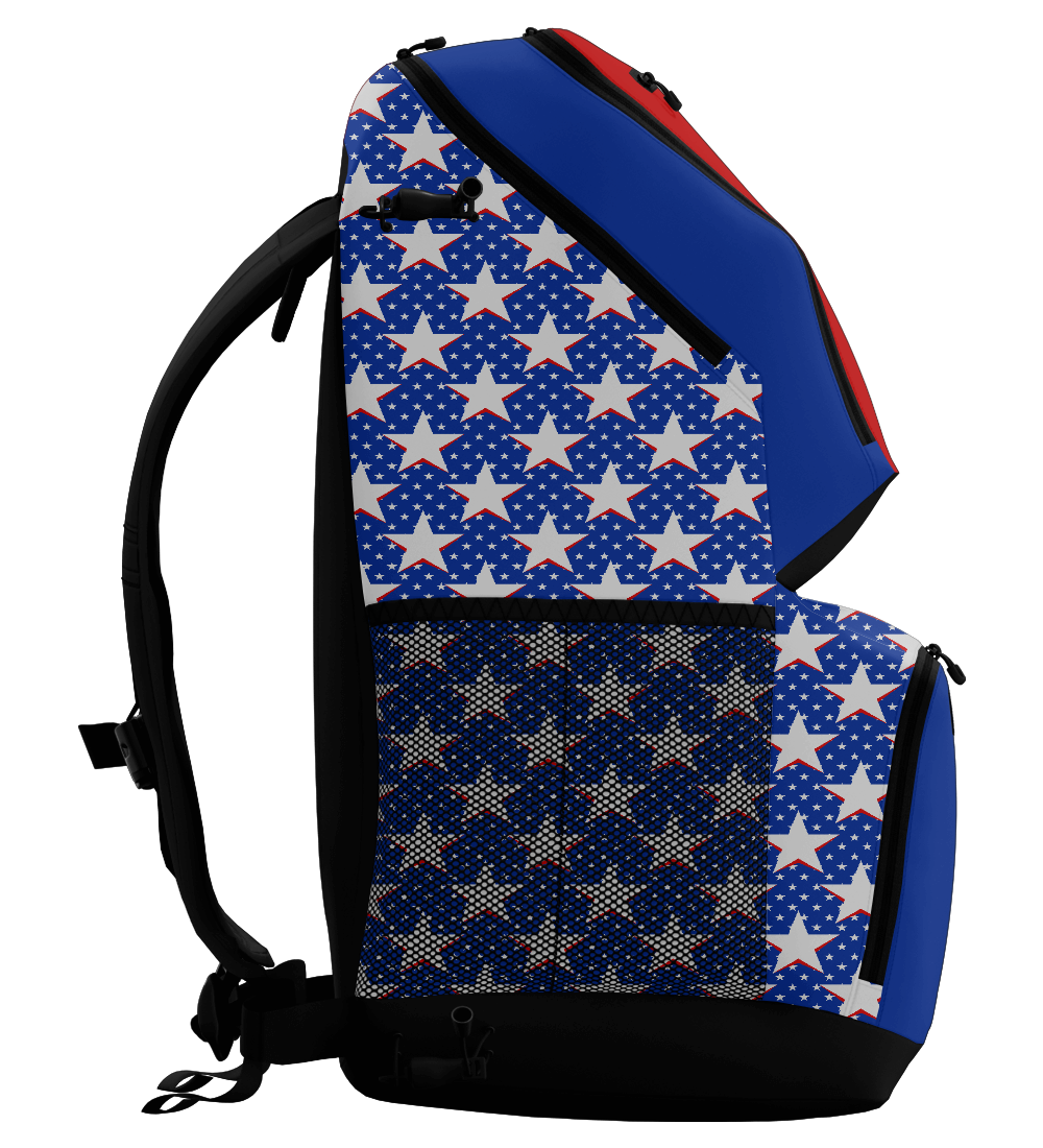 Limited Edition Axe Batpack, USA, right side view.