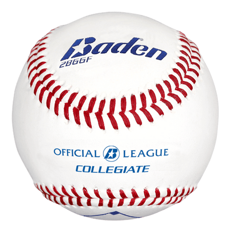 Official League Flat Seam Baseballs, collegiate practice ball, 1 dozen.