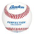 Perfection Flat Seam Baseballs, NCAA spec collegiate leather game ball, 1 dozen.