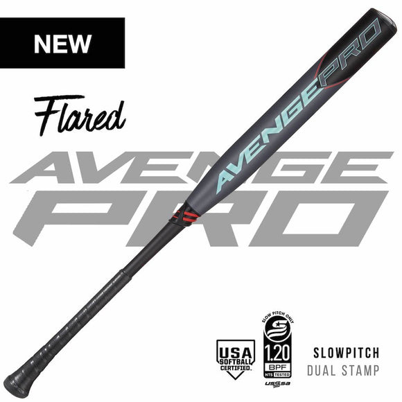 2023 Avenge Pro FLARED USA/USSSA Slowpitch Softball Bat - Dual Stamp