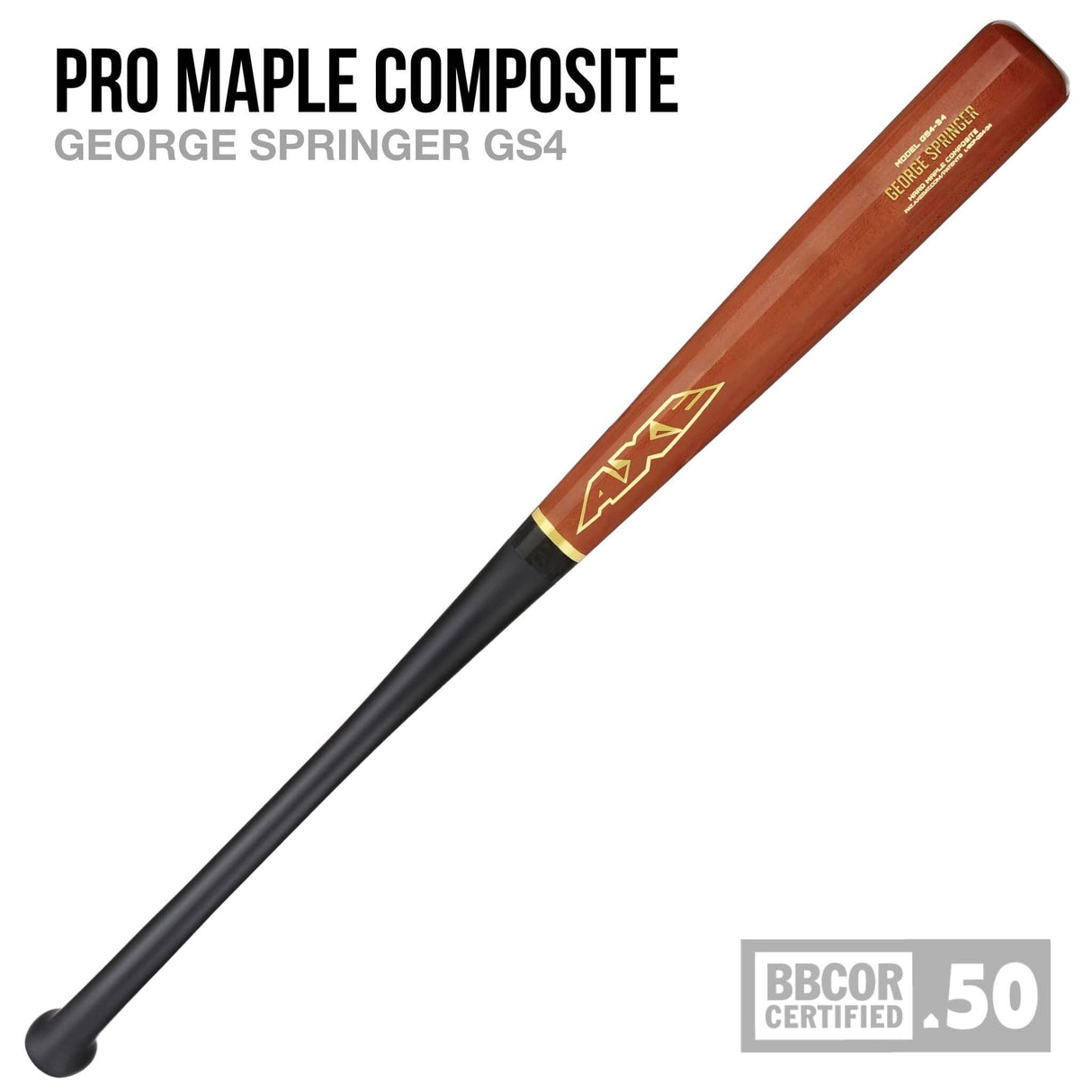 George Springer GS4 Pro Maple Composite Wood Hybrid (-3) BBCOR