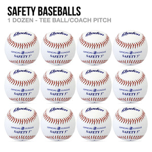 Safety Baseballs - 1 Dozen